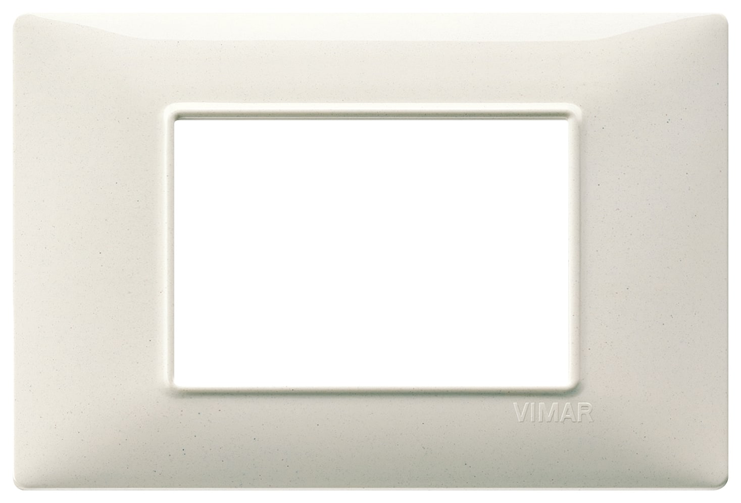 VIMAR - PLACCA 3M BIANCO GRANITO