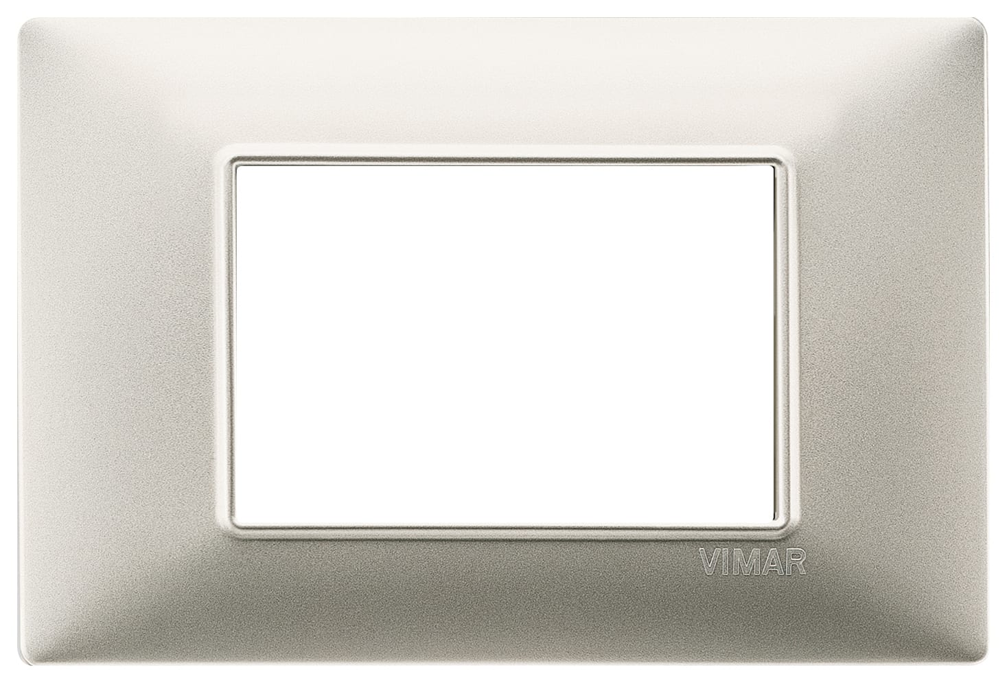 VIMAR - PLACCA 3M NICHEL OPACO