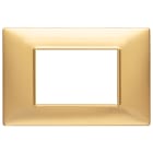 VIMAR - PLACCA 3M ORO OPACO