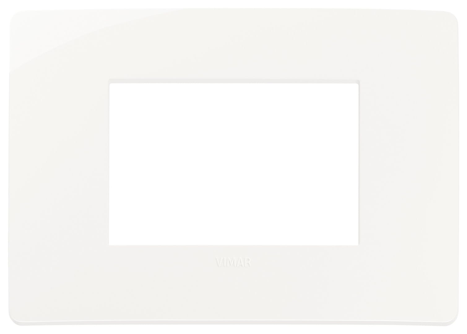 VIMAR - PLACCA PLANA UP 3M BIANCO 14653U.01