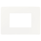 VIMAR - PLACCA PLANA UP 3M BIANCO MATT