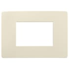 VIMAR - PLACCA PLANA UP 3M AVORIO MATT
