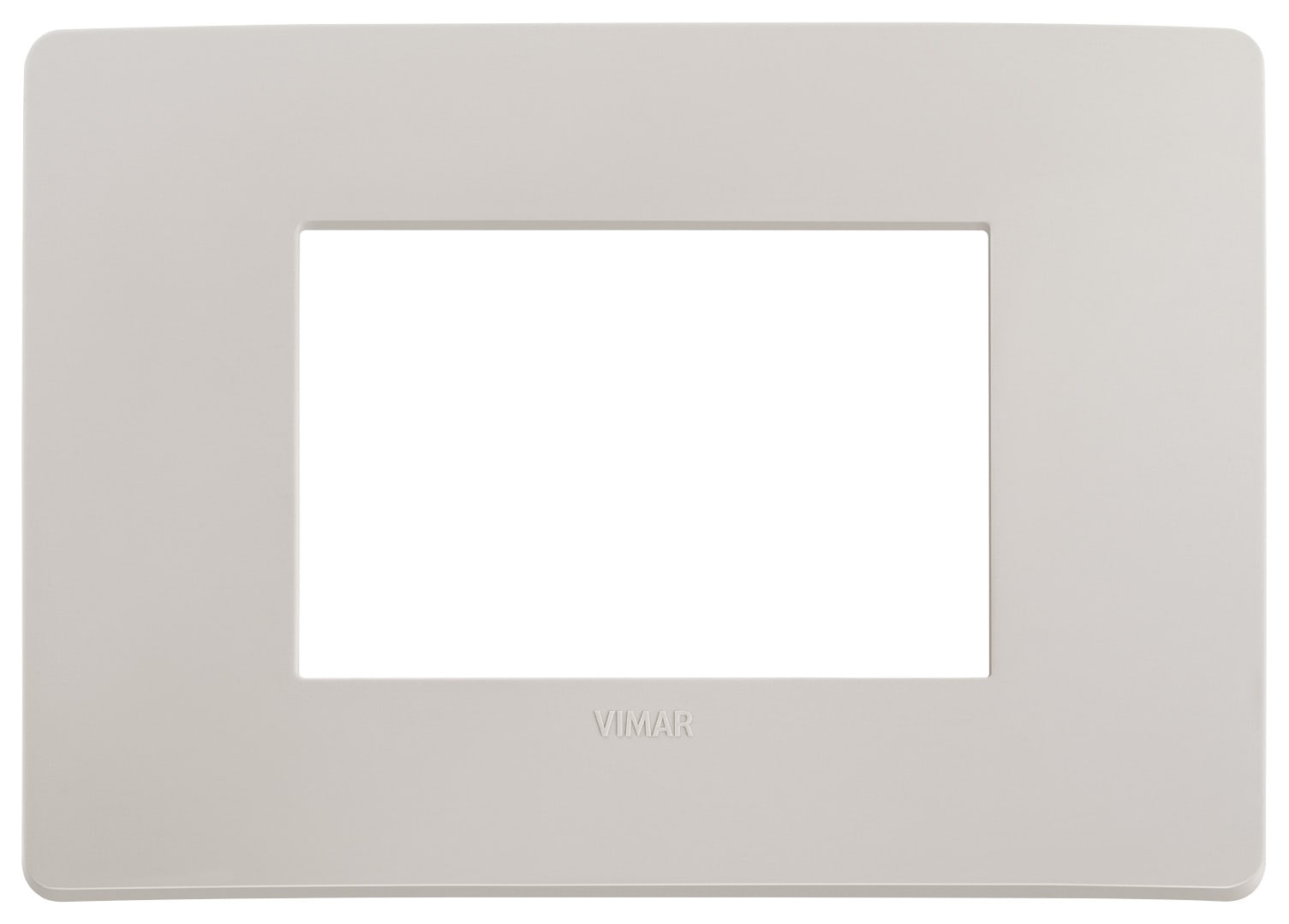 VIMAR - PLACCA PLANA UP 3M GRIGIO DOLOMITE MATT