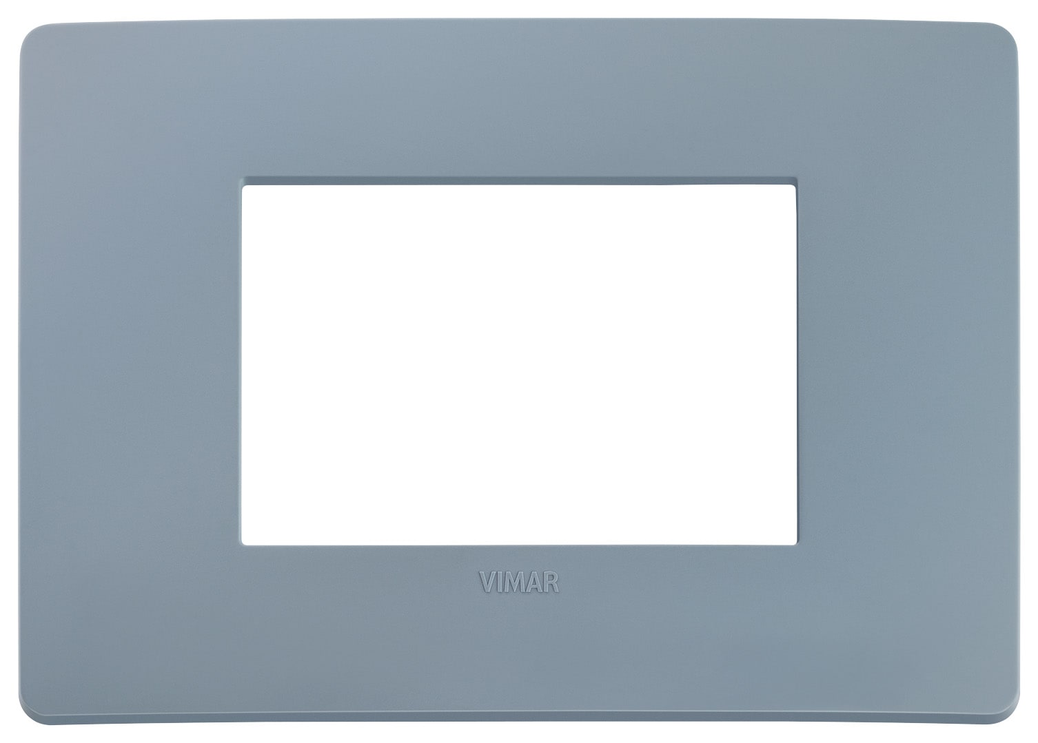 VIMAR - PLACCA PLANA UP 3M AVIO MATT 14653U.16