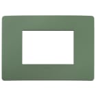 VIMAR - PLACCA PLANA UP 3M SALVIA MATT 14653U.17