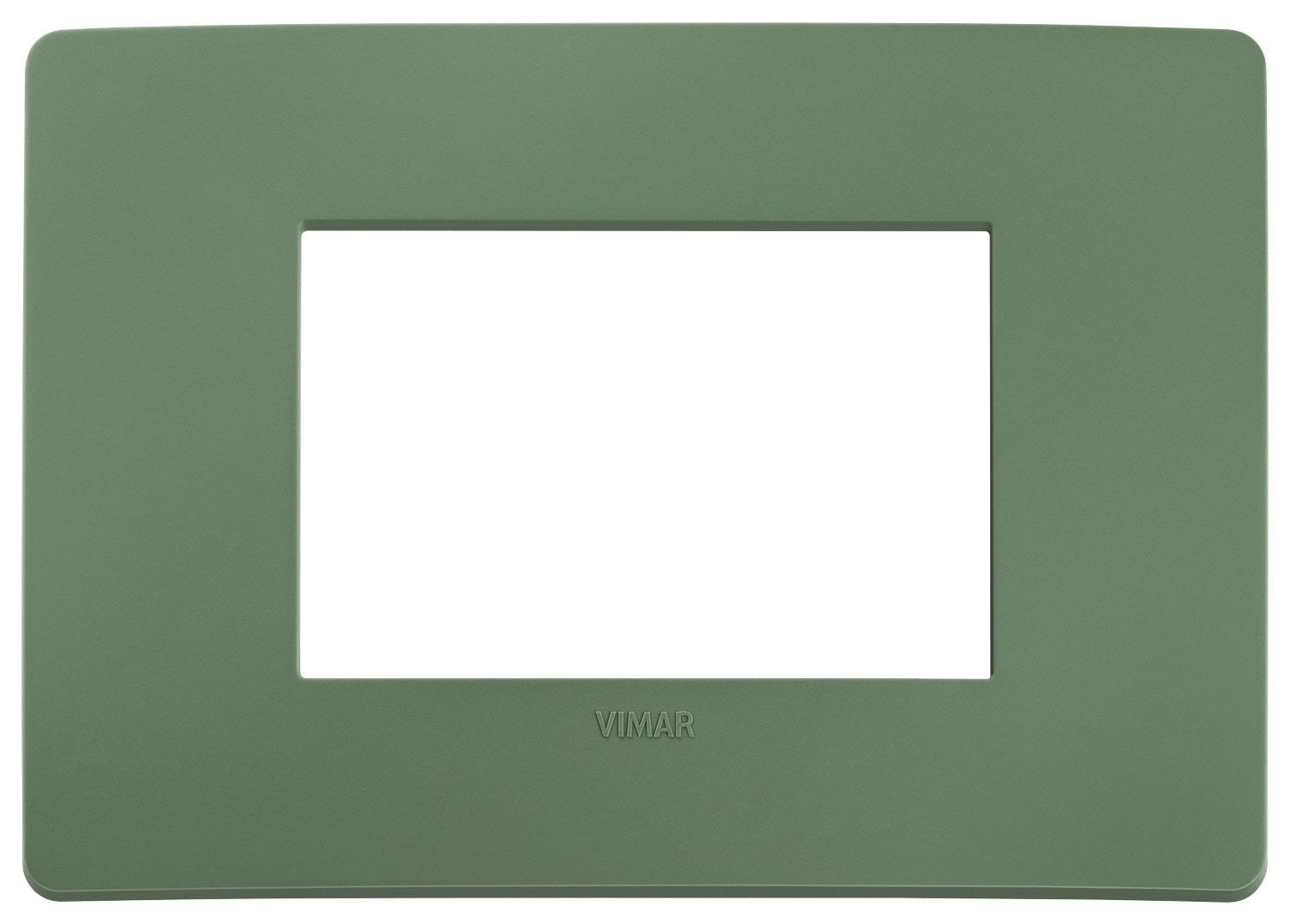 VIMAR - PLACCA PLANA UP 3M SALVIA MATT