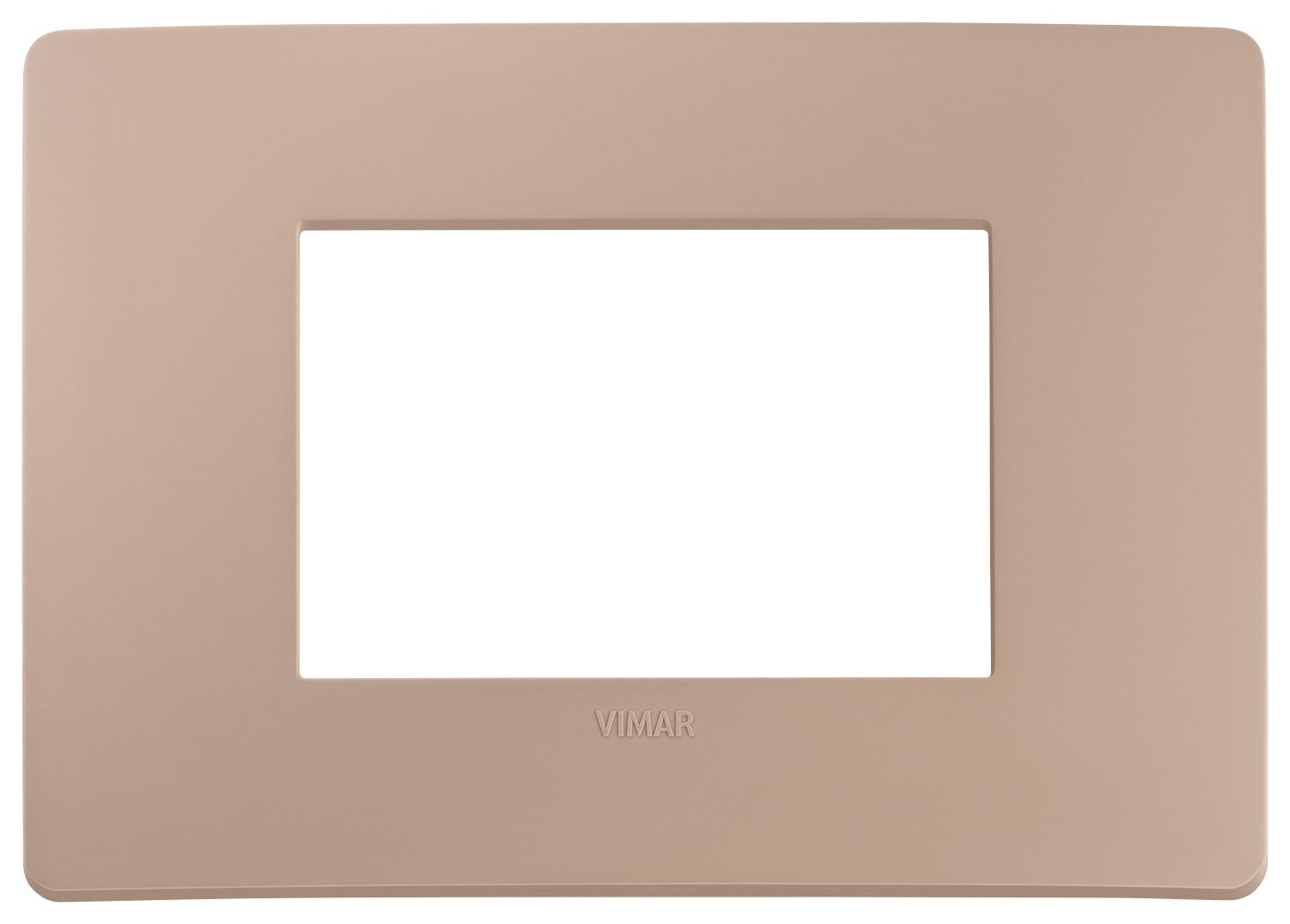 VIMAR - PLACCA PLANA UP 3M TERRACOTTA MATT 14653U.18
