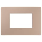 VIMAR - PLACCA PLANA UP 3M TERRACOTTA MATT 14653U.18