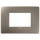 VIMAR - PLACCA PLANA UP 3M TITANIO
