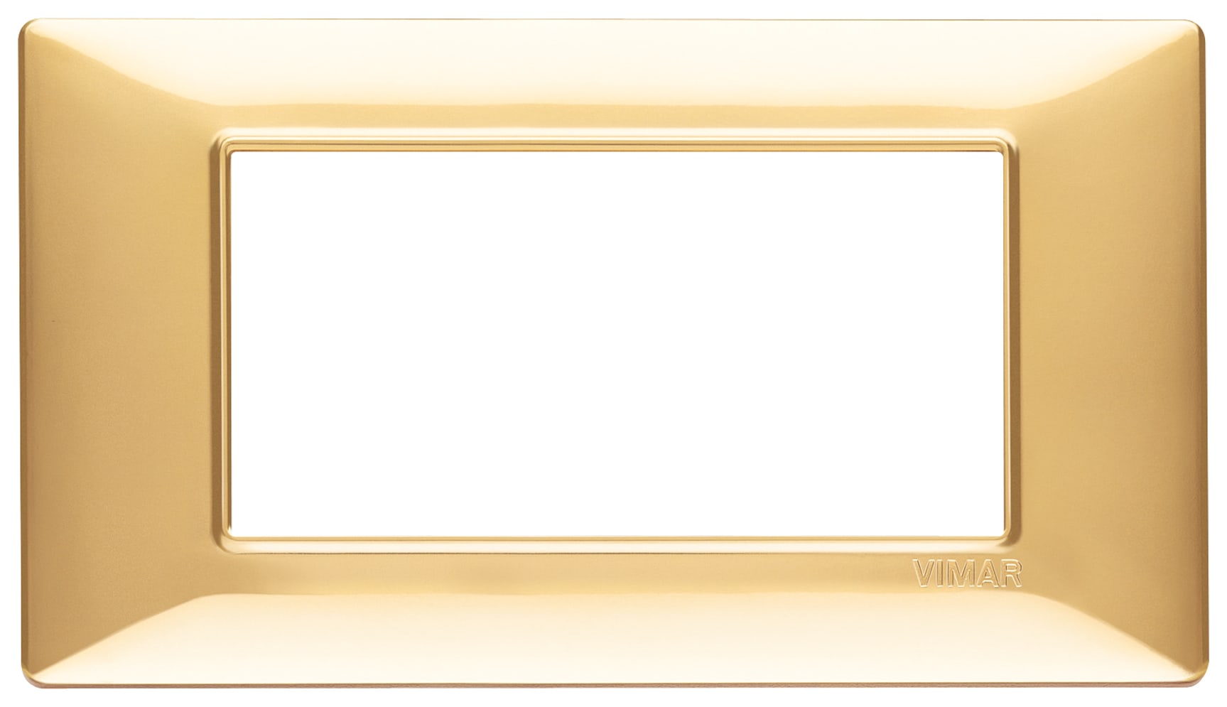 VIMAR - PLACCA 4M ORO LUCIDO