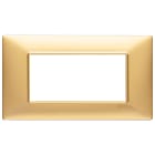 VIMAR - PLACCA 4M ORO OPACO