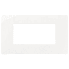 VIMAR - PLACCA PLANA UP 4M BIANCO 14654U.01