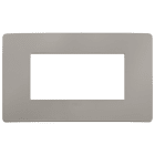 VIMAR - PLACCA PLANA UP 4M GRIGIO CEMENTO MATT
