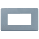 VIMAR - PLACCA PLANA UP 4M AVIO MATT 14654U.16