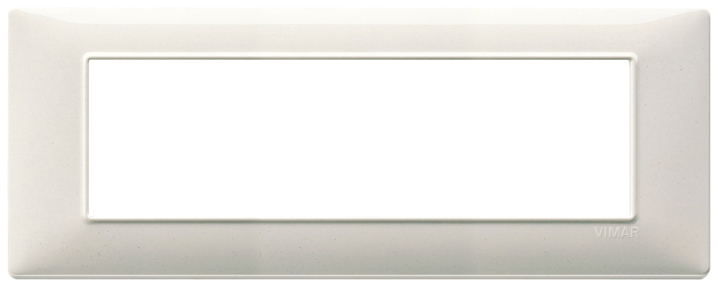 VIMAR - PLACCA 7M BIANCO GRANITO 14657.06