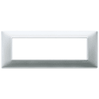 VIMAR - PLACCA 7M ARGENTO OPACO