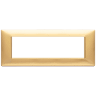 VIMAR - PLACCA 7M ORO OPACO 14657.25