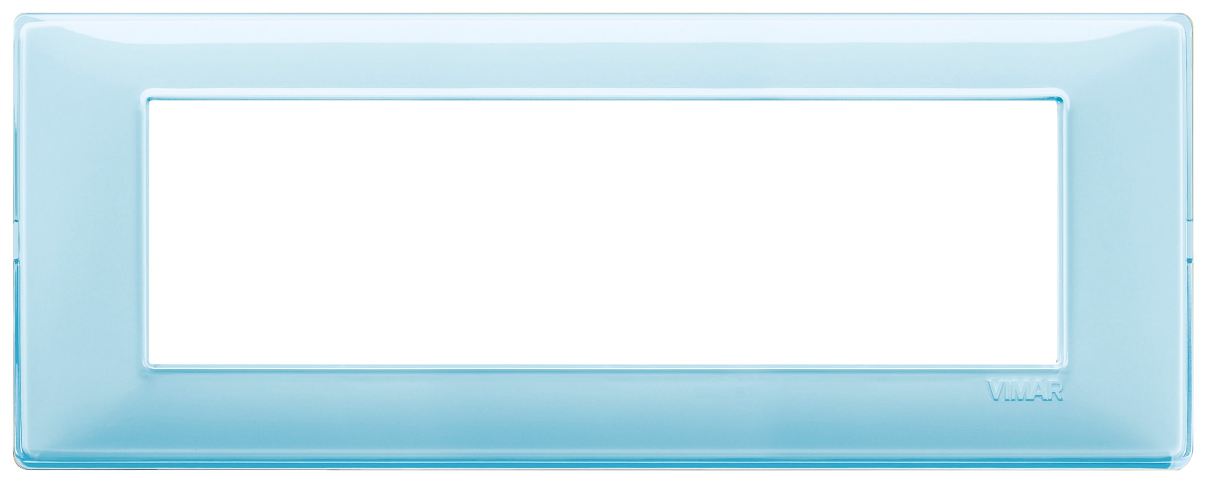 VIMAR - PLACCA 7M REFLEX ACQUA 14657.45