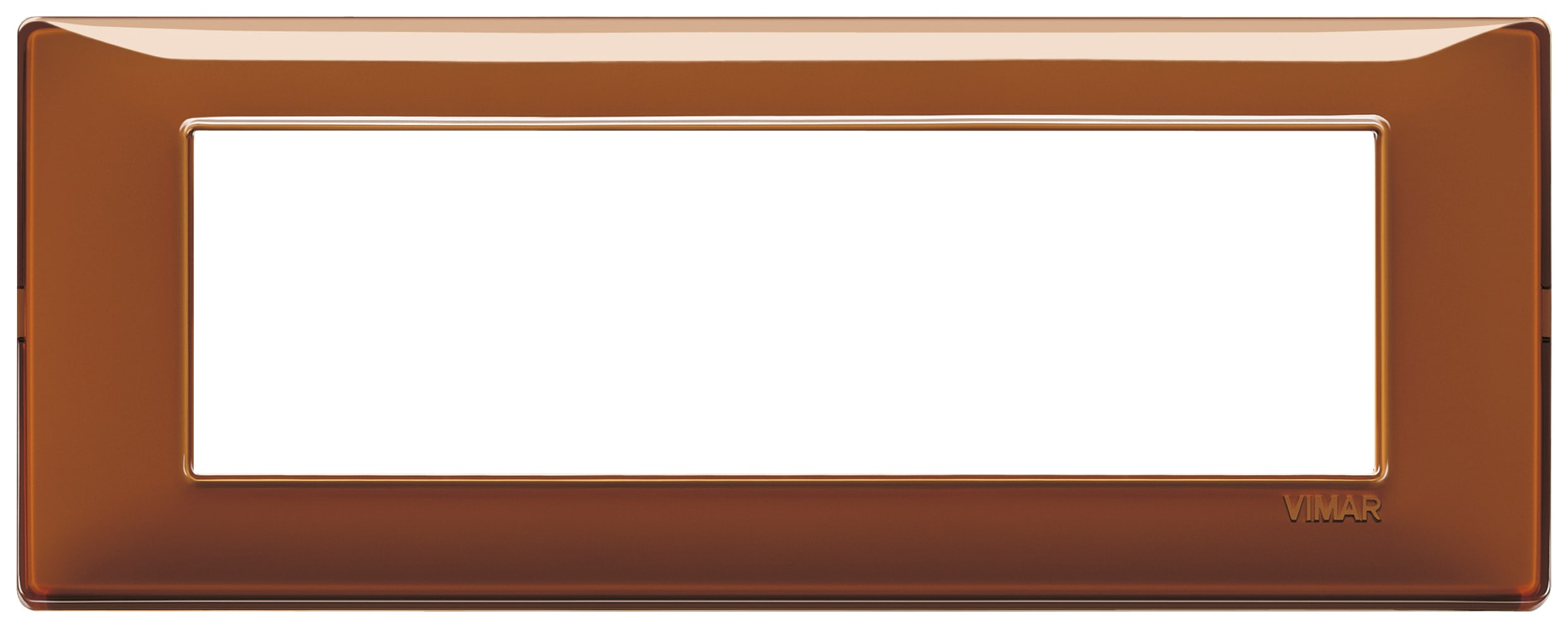 VIMAR - PLACCA 7M REFLEX TABACCO