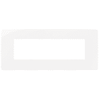 VIMAR - PLACCA PLANA UP 7M BIANCO 14657U.01