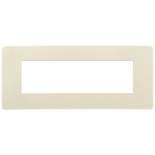 VIMAR - PLACCA PLANA UP 7M AVORIO MATT 14657U.12