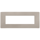 VIMAR - PLACCA PLANA UP 7M TORTORA MATT 14657U.15