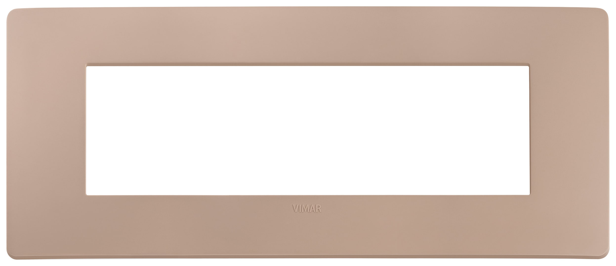 VIMAR - PLACCA PLANA UP 7M TERRACOTTA MATT 14657U.18