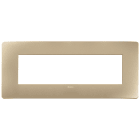 VIMAR - PLACCA PLANA UP 7M CHAMPAGNE
