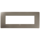 VIMAR - PLACCA PLANA UP 7M TITANIO 14657U.33