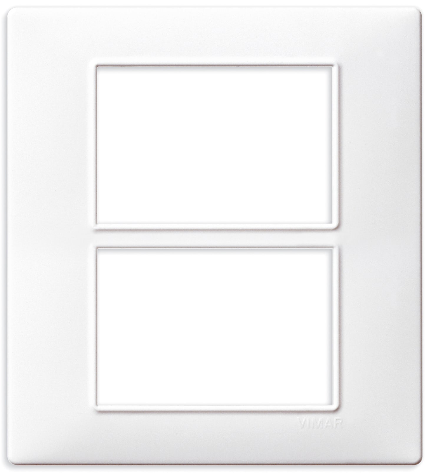 VIMAR - PLACCA 6M (3+3) BIANCO