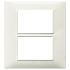 VIMAR - Placca 6 Moduli (3+3) Avorio Tecnopolimero 14659.02