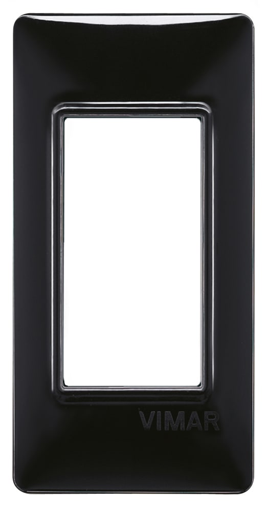 VIMAR - PLACCA 1M PANNELLI NERO 14666.05