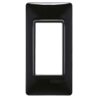 VIMAR - PLACCA 1M PANNELLI NERO