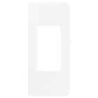 VIMAR - PLACCA PLANA UP 1M PANNELLI BIANCO MATT 14666U.11