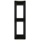 VIMAR - PLACCA 2M PANNELLI NERO