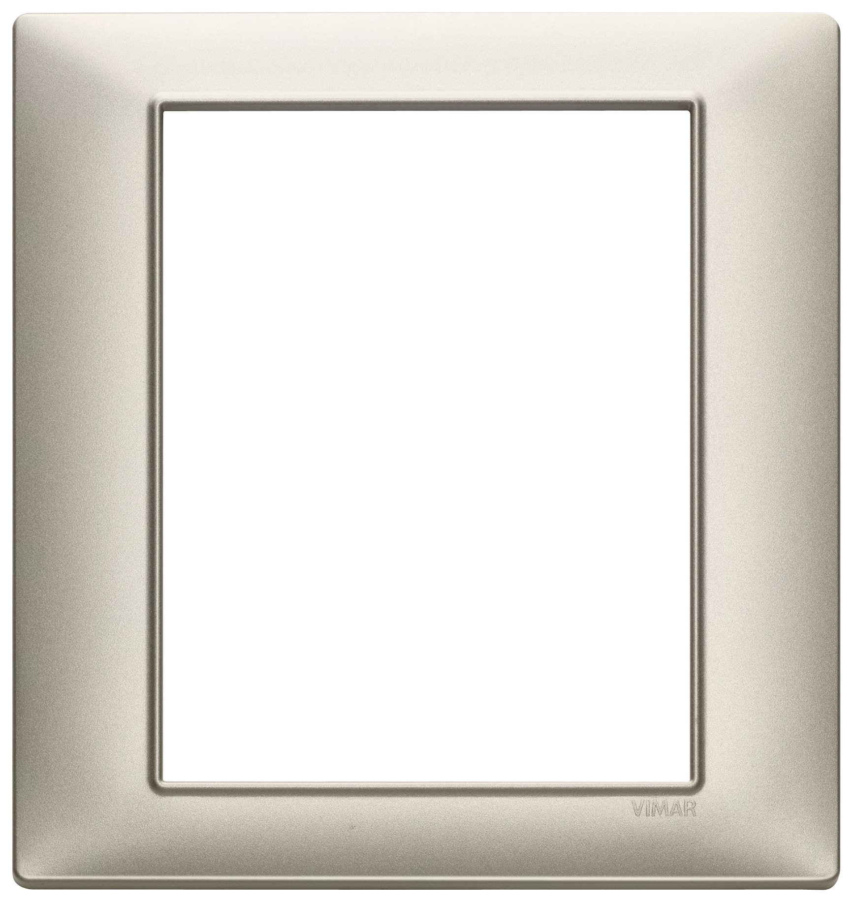 VIMAR - PLACCA 8M NICHEL OPACO 14668.21
