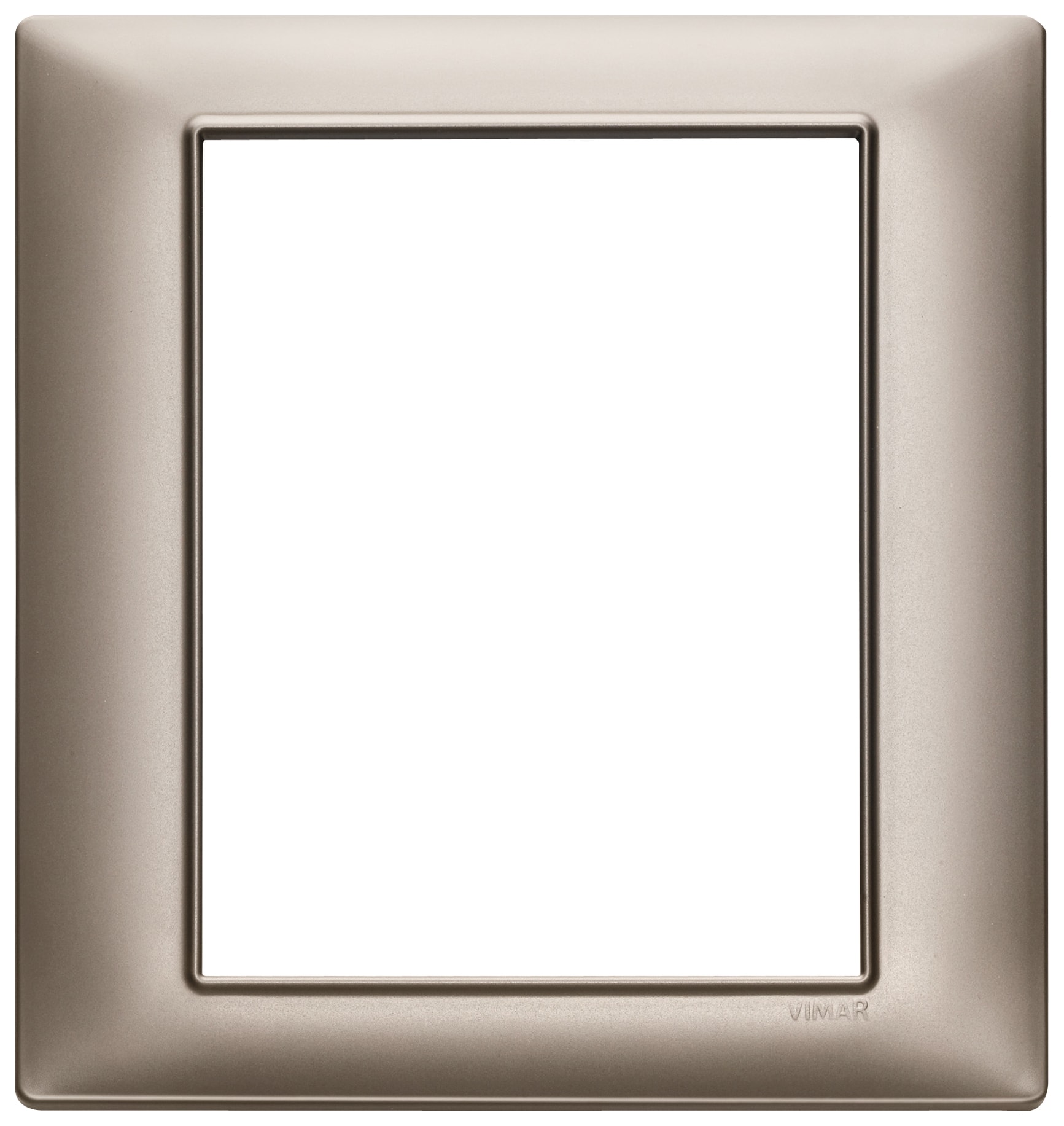 VIMAR - PLACCA 8M NICHEL PERLATO