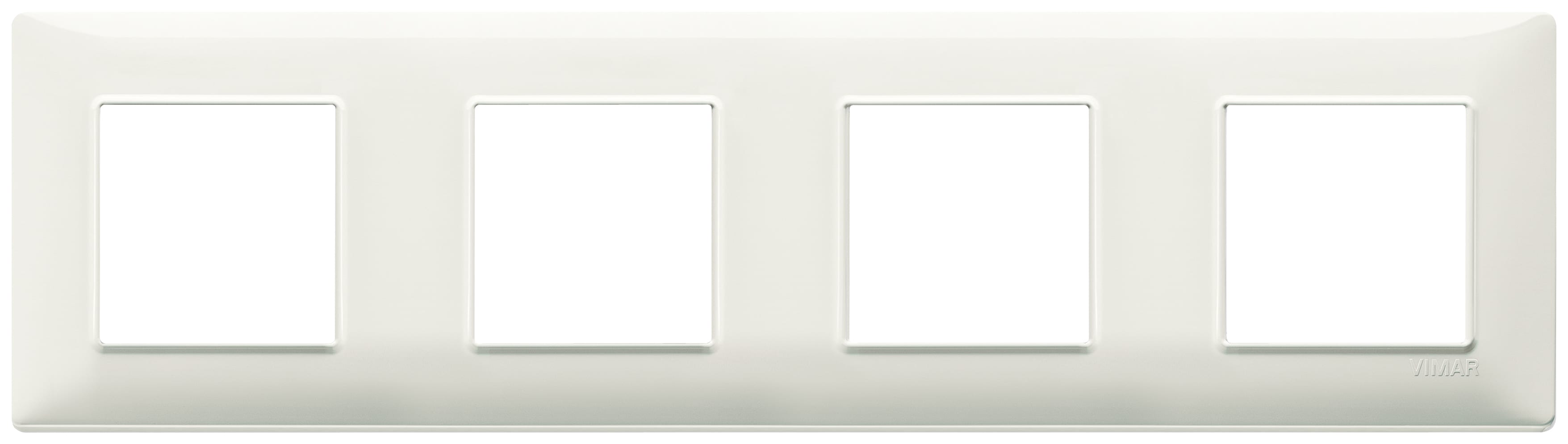 VIMAR - Placca 8 Moduli Int71 Avorio Tecnopolimero 14669.02