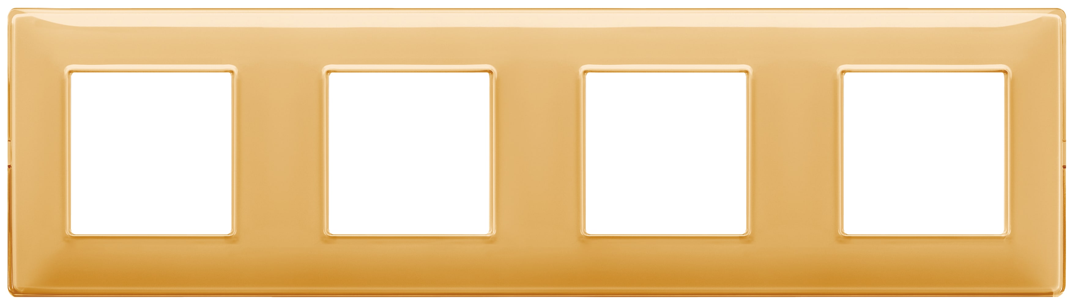 VIMAR - PLACCA 8M (2+2+2+2) INT71 REFLEX AMBRA 14669.43