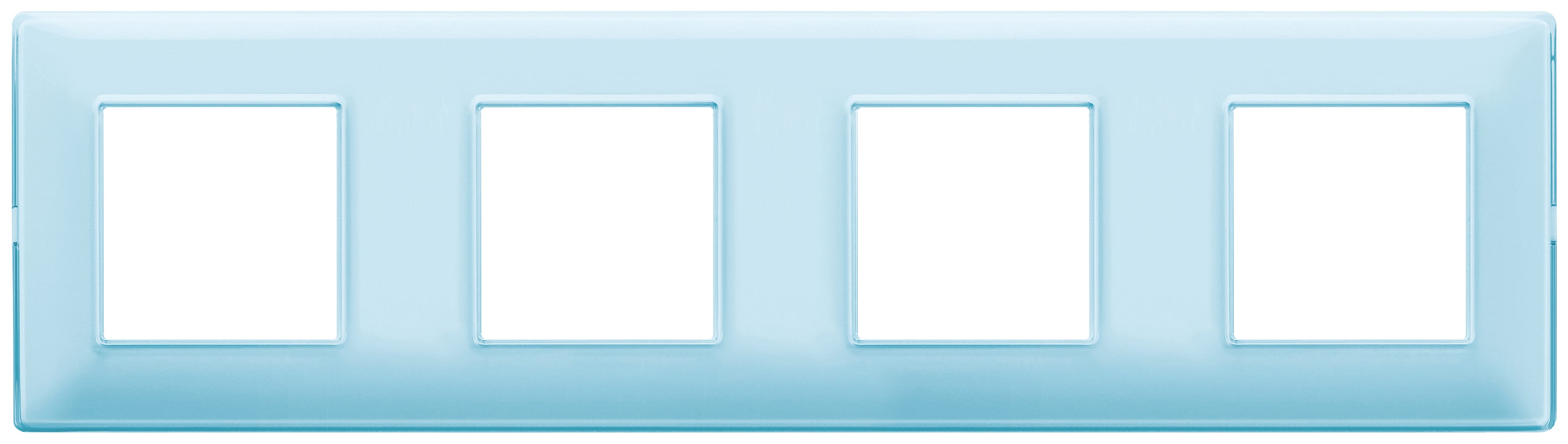 VIMAR - PLACCA 8M (2+2+2+2) INT71 REFLEX ACQUA 14669.45