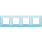 VIMAR - PLACCA 8M (2+2+2+2) INT71 REFLEX ACQUA 14669.45