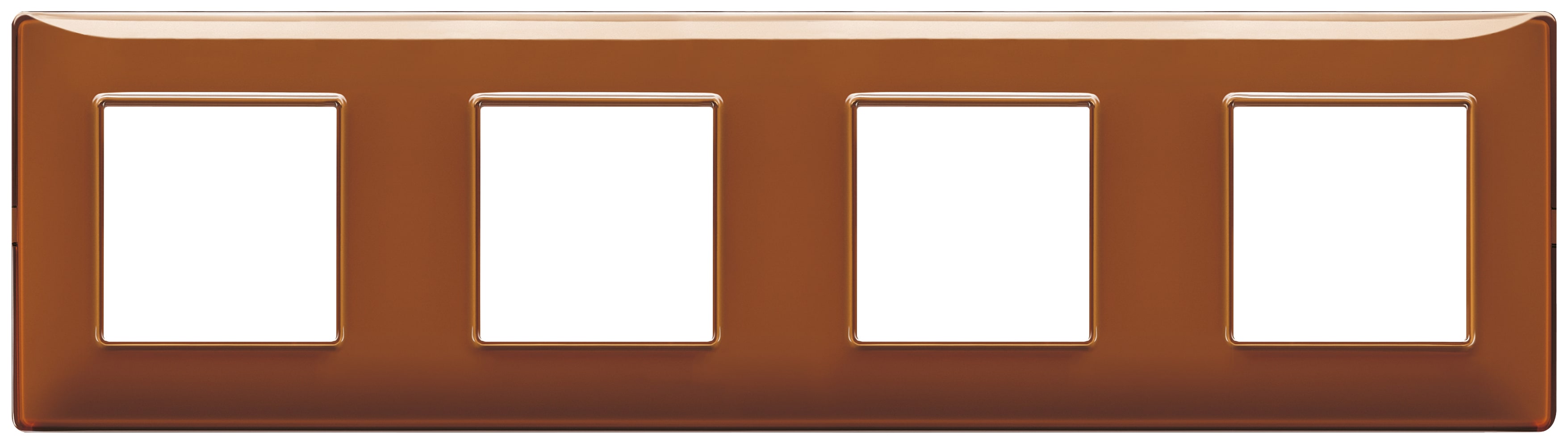 VIMAR - PLACCA 8M (2+2+2+2) INT71 REFLEX TABACCO 14669.49