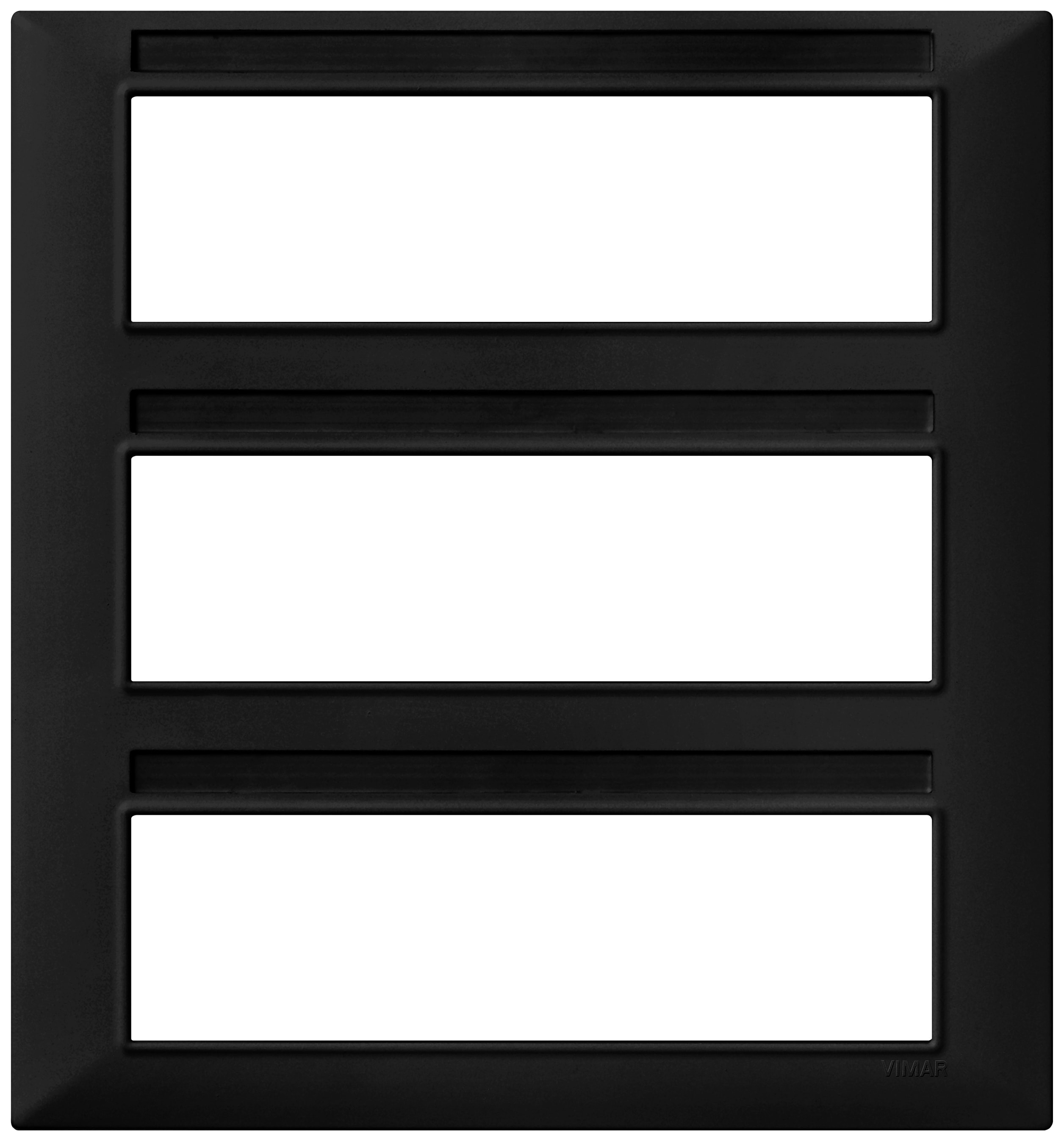 VIMAR - PLACCA 21M NERO 14691.05