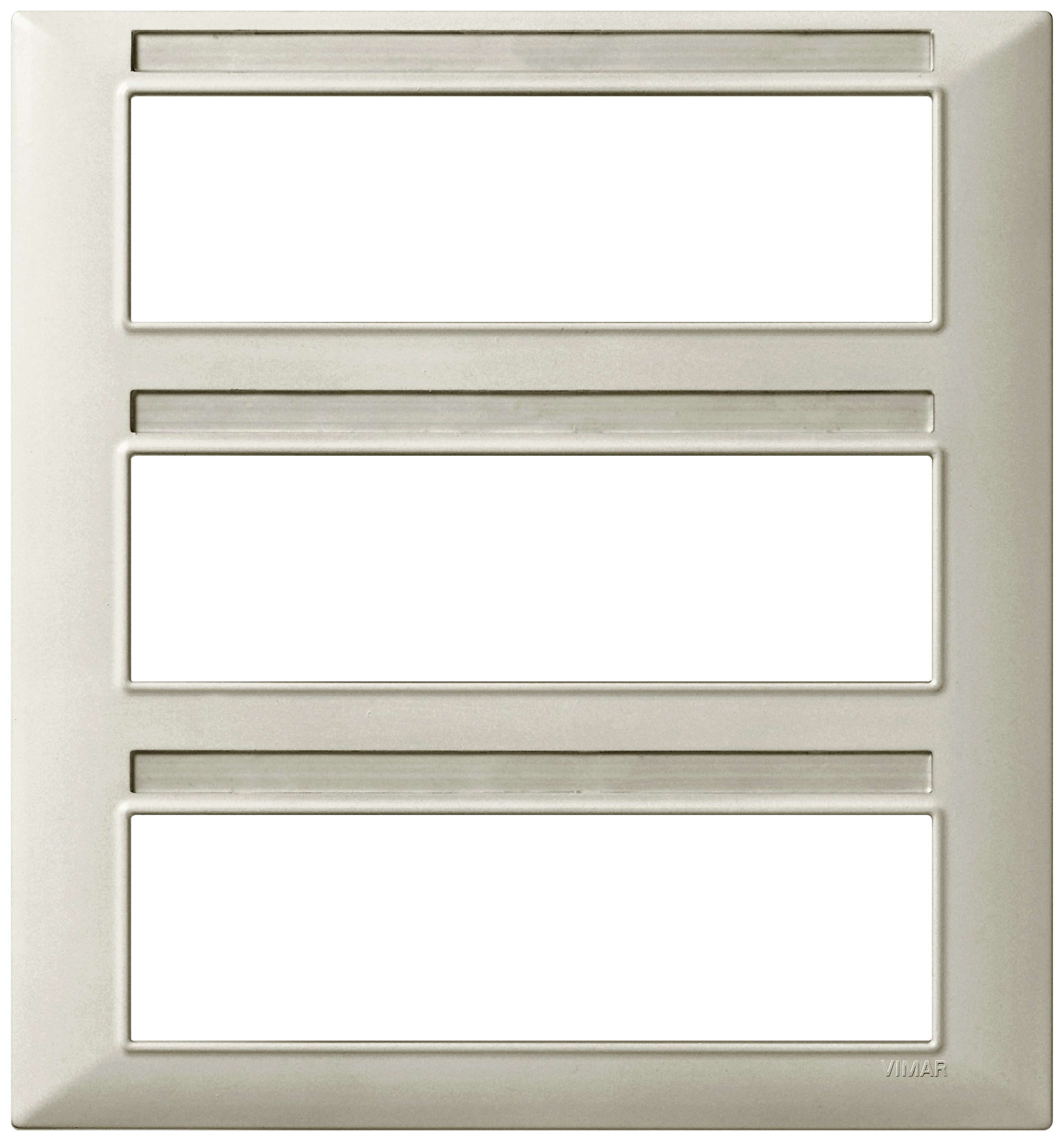 VIMAR - PLACCA 21M NICHEL OPACO 14691.21