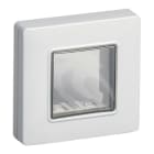 VIMAR - Calotta da Parete IP55 Grigio RAL 7035 per Scatole Incasso Ø 60mm - 2 Moduli Eikon, Arké e Plana con Griffe