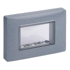 VIMAR - Calotta da Parete IP55 3 Moduli Grigio Granito con Viti Arké Plana Eikon Scatole Incasso
