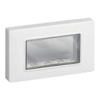 VIMAR - Calotta da Parete IP55 4 Moduli Bianco con Viti per Scatole da Incasso Arké Eikon Plana 14944.01