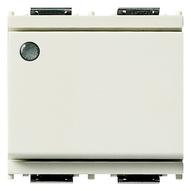 VIMAR - Deviatore 1P 16Ax Luminoso Bianco 2 Moduli 250V~ 200W IEC 60669-1:2017 16025.M.B
