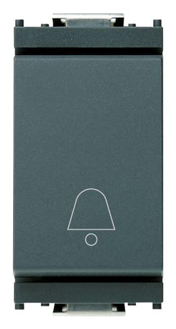 VIMAR - PULSANTE 1P NO 10A CAMPANELLO GRIGIO 16080.C