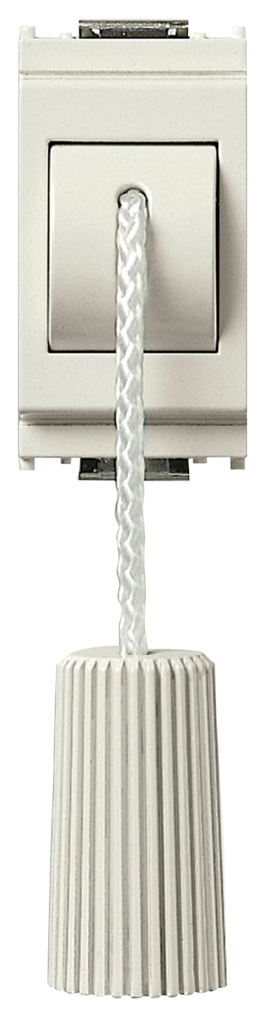 VIMAR - PULSANTE 1P NO 10A TIRANTE BIANCO 16084.B